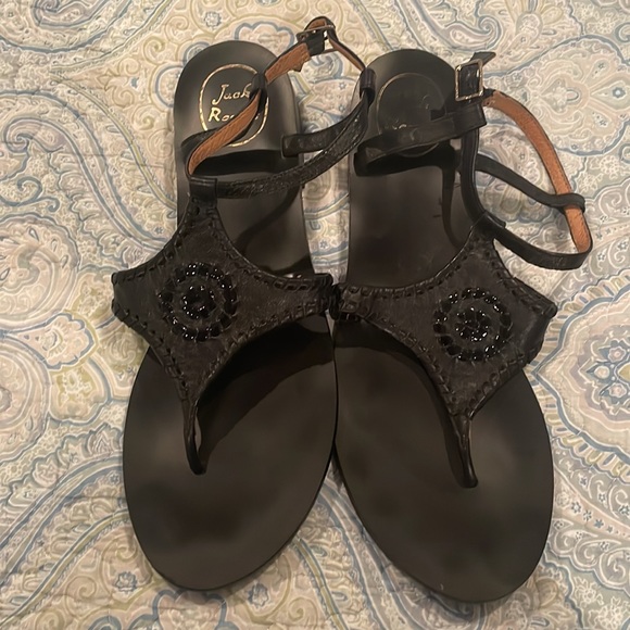 Jack Rogers Black Sandals - Picture 4 of 4
